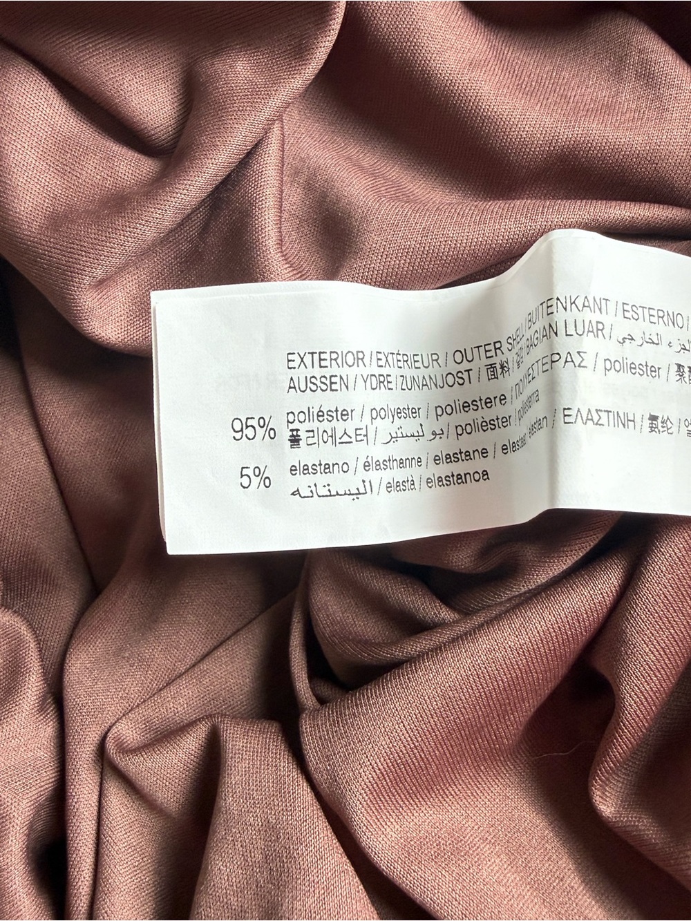 Pull&Bear Mauve Mesh Ruched Ruffle Mini Dress Size M - Picture 7 of 7